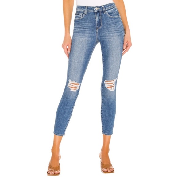 Womens L’AGENCE Margot High Rise Skinny Jeans Syracuse - Picture 1 of 11